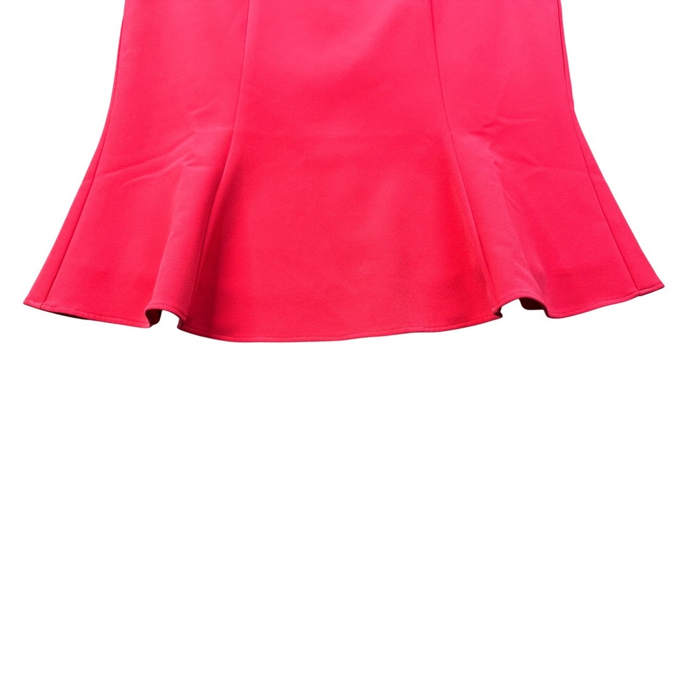 Boden Womens Pink Flounce Hem Pencil Skirt‎ size 4 NWT - Picture 2 of 7